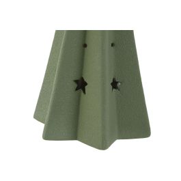 Decoracion Navidad Moderna DKD Home Decor Verde 11 x 23.5 x 11 cm (4 Unidades)