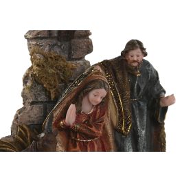 Nacimiento Navidad Tradicional DKD Home Decor Multicolor 8.5 x 20 x 16 cm (4 Unidades)