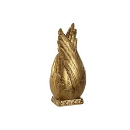 Nacimiento Navidad Tradicional DKD Home Decor Blanco Dorado 7 x 19 x 9 cm (4 Unidades)