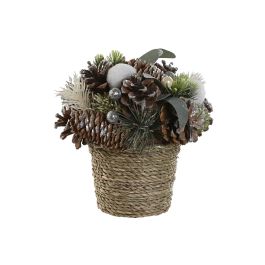 Centro Mesa Navidad Alpina DKD Home Decor Verde Natural 19 x 19 x 19 cm (4 Unidades) Precio: 54.49999962. SKU: B1J2JYYXG5