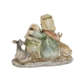 Nacimiento Navidad Tradicional DKD Home Decor Multicolor 5.5 x 9 x 11.5 cm (4 Unidades)