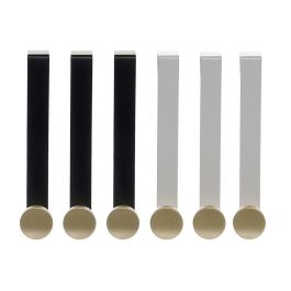 Perchero Glam DKD Home Decor Blanco Negro 5 x 17 x 2 cm Set de 3 (4 Unidades) Precio: 20.46352. SKU: B15L3YE2SG