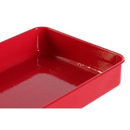 Botiquin Basicos DKD Home Decor Blanco Rojo 16.5 x 16 x 22.5 cm (4 Unidades)