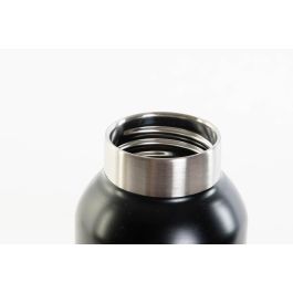 Botella Loft DKD Home Decor Negro Blanco 7.5 x 24 x 7.5 cm (4 Unidades)