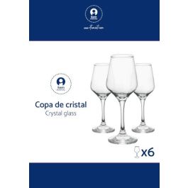 Copa Basicos DKD Home Decor Transparente 7 x 21 x 7 cm Set de 6 (4 Unidades)