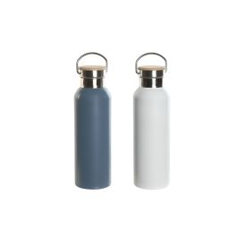 Botella Basicos DKD Home Decor Azul Blanco 7 x 25 x 7 cm (4 Unidades) Precio: 42.50000007. SKU: B1GFH428C4