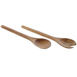 Utensilios Basicos DKD Home Decor Natural 6.5 x 2 x 30 cm Set de 2 (4 Unidades)