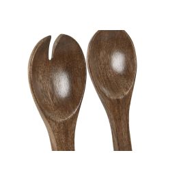 Utensilios Colonial DKD Home Decor Natural 1.2 x 7.5 x 30 cm Set de 2 (4 Unidades)