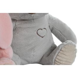 Peluche Kids DKD Home Decor Marron Blanco 20 x 28 x 25 cm (4 Unidades)