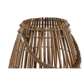 Portavela Balines DKD Home Decor Natural 27 x 52 x 27 cm (4 Unidades)