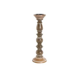 Candelabro Romantico DKD Home Decor Marron 15 x 46 x 15 cm (4 Unidades)