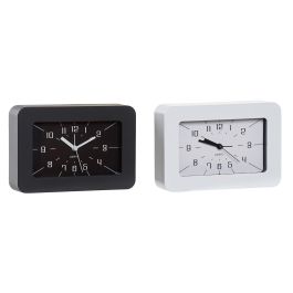 Reloj Despertador DKD Home Decor Blanco Negro 5 x 12.5 x 18 cm (4 Unidades) Precio: 32.58999964. SKU: B1KC82WLAG