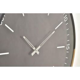 Reloj Pared Loft DKD Home Decor Dorado Negro 5 x 50 x 50 cm (4 Unidades)