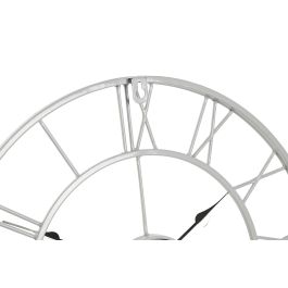 Reloj Pared Loft DKD Home Decor Blanco Negro 3 x 40 x 40 cm (4 Unidades)