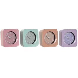 Reloj de Mesa Home ESPRIT Verde Rosa Coral Lila 11 x 4,7 x 11 cm Precio: 36.1668995039. SKU: B1H724RFXD