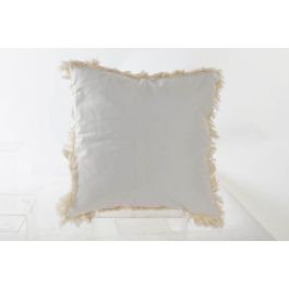 Cojin Boho DKD Home Decor Crema 10 x 45 x 45 cm (4 Unidades)