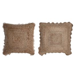 Cojin Cottage DKD Home Decor Marron 45 x 15 x 45 cm (4 Unidades) Precio: 68.7900004. SKU: B1BE5KG644