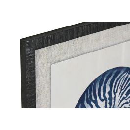 Cuadro Mediterraneo DKD Home Decor Azul Blanco 2 x 60 x 50 cm (6 Unidades)