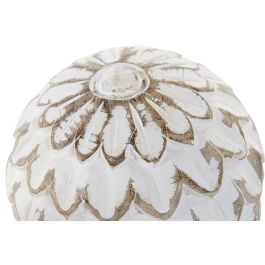 Bola Decoracion Indio DKD Home Decor Natural 13 x 13 cm (6 Unidades)