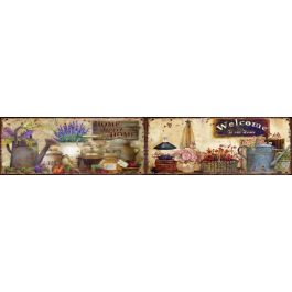 Decoracion Pared Shabby DKD Home Decor Multicolor 1 x 20 x 50 cm (6 Unidades) Precio: 31.95000039. SKU: B16FZ9CZDN