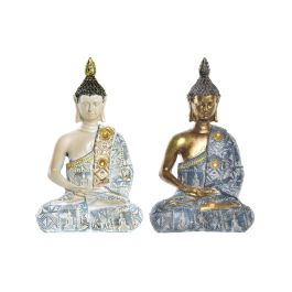 Figura Oriental DKD Home Decor Azul Dorado 6.5 x 16 x 9.5 cm (6 Unidades) Precio: 28.9500002. SKU: B1B7NZV6AT