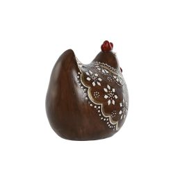 Figura Shabby DKD Home Decor Natural Marron Oscuro 11 x 14 x 16.5 cm (6 Unidades)