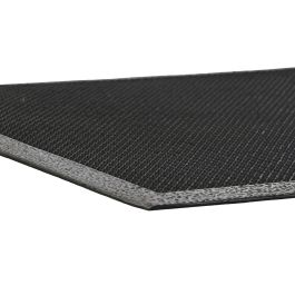 Felpudo Terraza Y Jardin DKD Home Decor Negro 45 x 1.5 x 75 cm (6 Unidades)