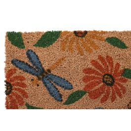 Felpudo Terraza Y Jardin DKD Home Decor Marron Multicolor 45 x 2.3 x 75 cm (6 Unidades)