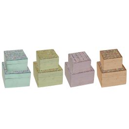 Joyero Indio DKD Home Decor Multicolor 10 x 6 x 10 cm Set de 2 (6 Unidades) Precio: 51.49999943. SKU: B1HWLR7BQP