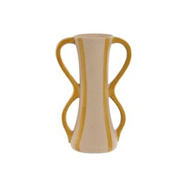 Jarron Moderno DKD Home Decor Mostaza Crema 10 x 24.5 x 16.5 cm (6 Unidades) Precio: 71.0148996612. SKU: B1549EVMA4