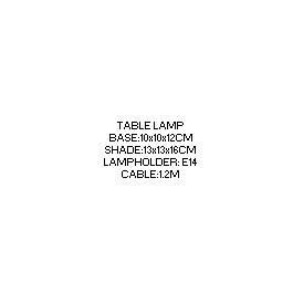 DKD Home Decor Lámpara Sobremesa Colonial de Cerámica y Poliéster E14 LED 13x13x29 cm Pack 6 Unidades Surtidas DKD Home Decor Lámpara Sobremesa Colonial de Cerámica y Poliéster E14 LED 13x13x29 cm Pack 6 Unidades Surtidas