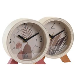 Reloj Boho DKD Home Decor Mostaza Terracota 5 x 14.5 x 13 cm (6 Unidades)