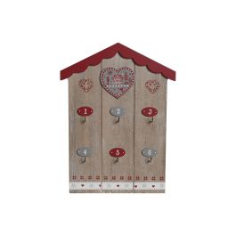 Guardallaves Alpino DKD Home Decor Rojo Natural 1.5 x 24 x 18 cm (6 Unidades) Precio: 43.06389979429999. SKU: B1DGDD9Q46