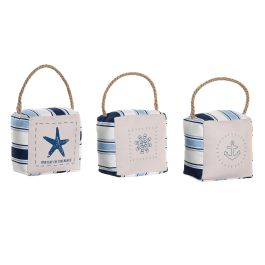 Sujetapuertas Mediterraneo DKD Home Decor Azul Blanco 9 x 20 x 13 cm (6 Unidades) Precio: 47.49999958. SKU: B1CZACZSAL