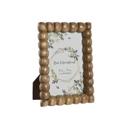 DKD Home Decor Marco de Foto para 10x15 cm Estilo Urban Marrón de Madera de Mango y Cristal con Bolas 13x18x2 cm Precio: 7.49999987. SKU: B1H7DQ9HEM