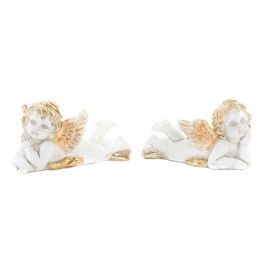 Figura Navidad Tradicional DKD Home Decor Blanco 9.5 x 6 x 12.5 cm (6 Unidades) Precio: 15.61626. SKU: B14FMDDVRH