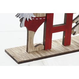 Decoracion Navidad Alpina DKD Home Decor Natural 5 x 17 x 30 cm (6 Unidades)