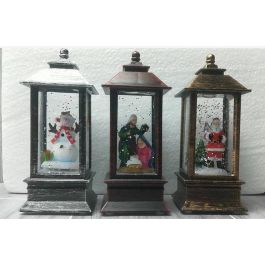 Decoracion Luminosa Navidad Tradicional DKD Home Decor Negro Blanco 5 x 12.5 x 5 cm (6 Unidades) Precio: 33.4999995. SKU: B1KFR6FYNG