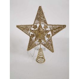 Estrella Navidad Moderna DKD Home Decor Dorado 5 x 30 x 25 cm (6 Unidades) Precio: 59.0601. SKU: B12BX2AJ6M