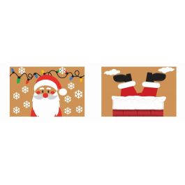 Felpudo Navidad Tradicional DKD Home Decor Rojo Natural 40 x 1.5 x 60 cm (6 Unidades) Precio: 48.94999945. SKU: B16QA7SATA