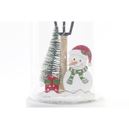 Decoracion Navidad Tradicional DKD Home Decor Blanco Rojo 11 x 18 x 11 cm (6 Unidades)
