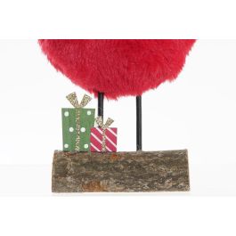 Figura Navidad Tradicional DKD Home Decor Blanco Rojo 4.5 x 21 x 8 cm (6 Unidades)