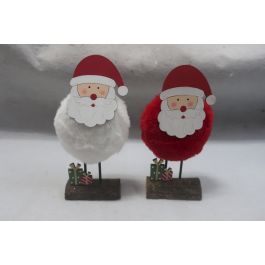 Figura Navidad Tradicional DKD Home Decor Blanco Rojo 4.5 x 21 x 8 cm (6 Unidades) Precio: 20.207. SKU: B1A6VD9VJ3