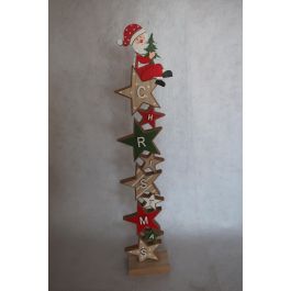 Decoracion Navidad Tradicional DKD Home Decor Rojo Verde 5 x 49 x 9 cm (6 Unidades) Precio: 36.9499999. SKU: B1JRMD4GRN