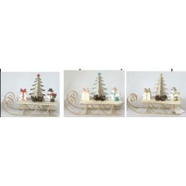 Figura Navidad Fantasia DKD Home Decor Dorado Rojo 6 x 14 x 19 cm (6 Unidades) Precio: 46.49999992. SKU: B1FDX4LAMF