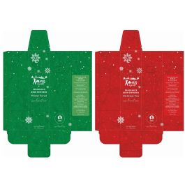 Ambientador Mikado Navidad Tradicional DKD Home Decor Rojo Verde 6 x 21 x 6 cm (6 Unidades)