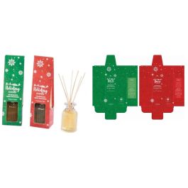 Ambientador Mikado Navidad Tradicional DKD Home Decor Rojo Verde 6 x 21 x 6 cm (6 Unidades) Precio: 17.1457. SKU: B1ANRMGZTT