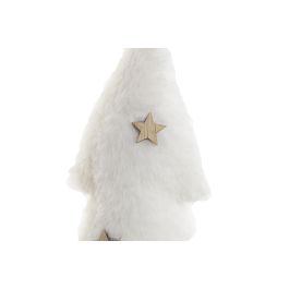 Figura Navidad Alpina DKD Home Decor Blanco Marron Claro 6 x 30 x 15 cm (6 Unidades)