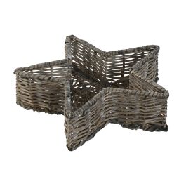 Vaciabolsillos Navidad Alpina DKD Home Decor Natural 24 x 6.5 x 24 cm (6 Unidades) Precio: 62.79000002. SKU: B18KAVNAJN