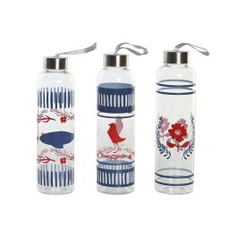 Botella Mediterraneo DKD Home Decor Azul Rojo 6.5 x 23 x 6.5 cm (6 Unidades) Precio: 47.94999979. SKU: B17X2FMQ7T